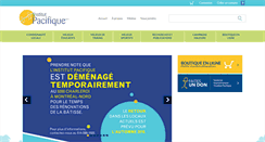 Desktop Screenshot of institutpacifique.com